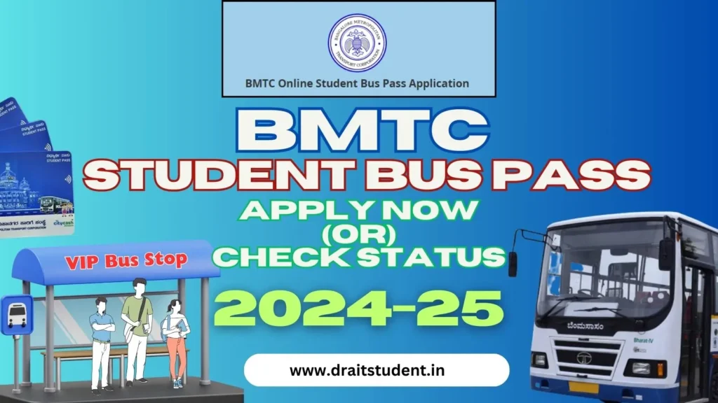 BMTC Student Bus Pass Apply Online 2024-25