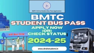 BMTC Student Bus Pass Apply Online 2024-25